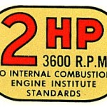 Gold Gasoline Decal 1963-65