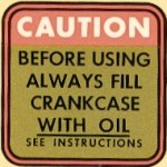 Oil Decal 1963-77