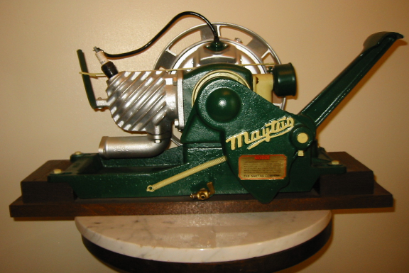Original Maytag Model 72 Twin Cylinder Gas Cap Engine Motor OP33.1.1 